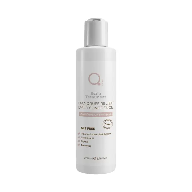 Anti Dandruff Shampoo 200ml SLS Free by Qure - Η Καθημερινή Σας Άμυνα Ενάντια στην Πιτυρίδα! ��