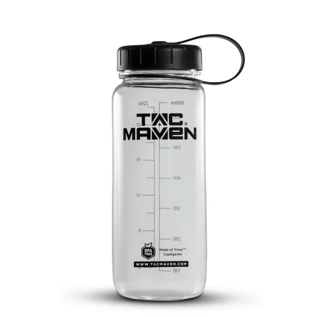 TAC MAVEN Norman Tritan® Water Bottle 650ml-Transparent-Μπουκάλι Νερού 650ml Διάφανο - 99-No Color