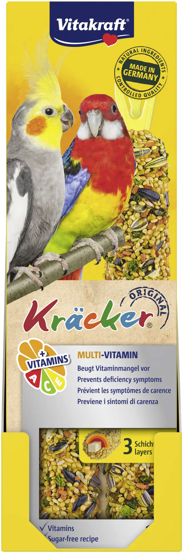 Vitakraft - KrAcker multivitamin for parakeets - Pet Supplies