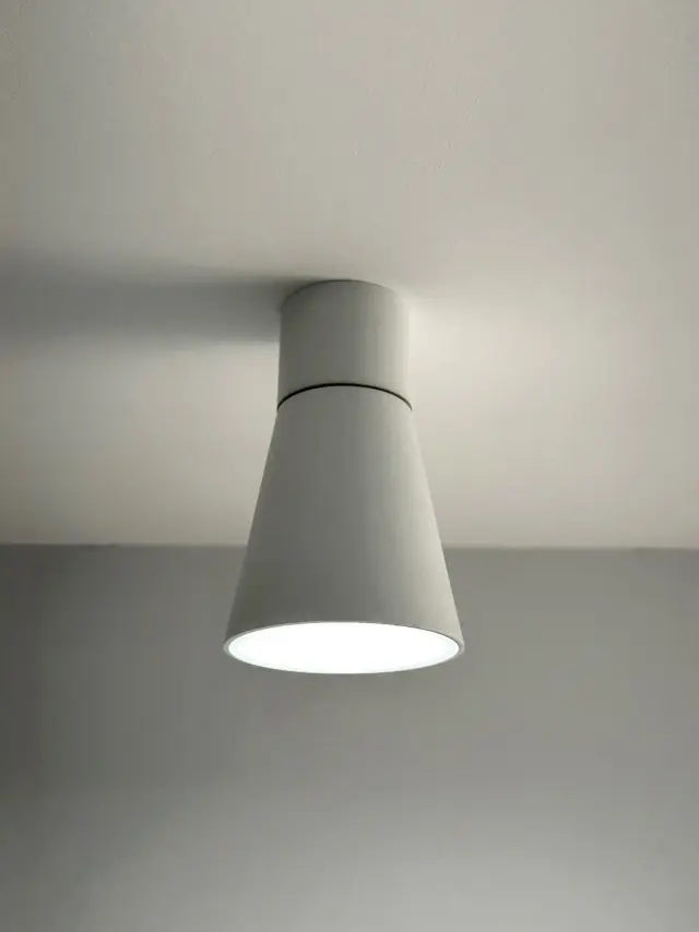 Φωτιστικό Οροφής LED Pin VK/02077/W/W Λευκό 9W 3000K IP65 Ø13x20.7cm Άσπρο
