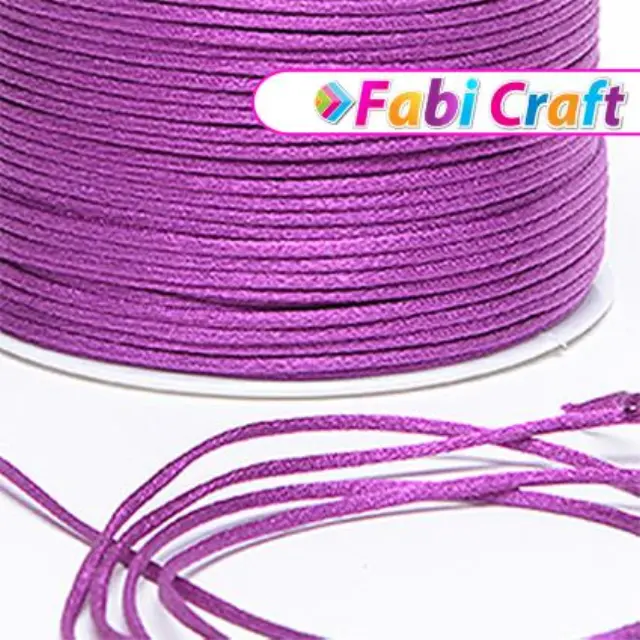 Κορδόνι Ποντικοουρά Fabi Σατέν 2mm x 50y Φουξ