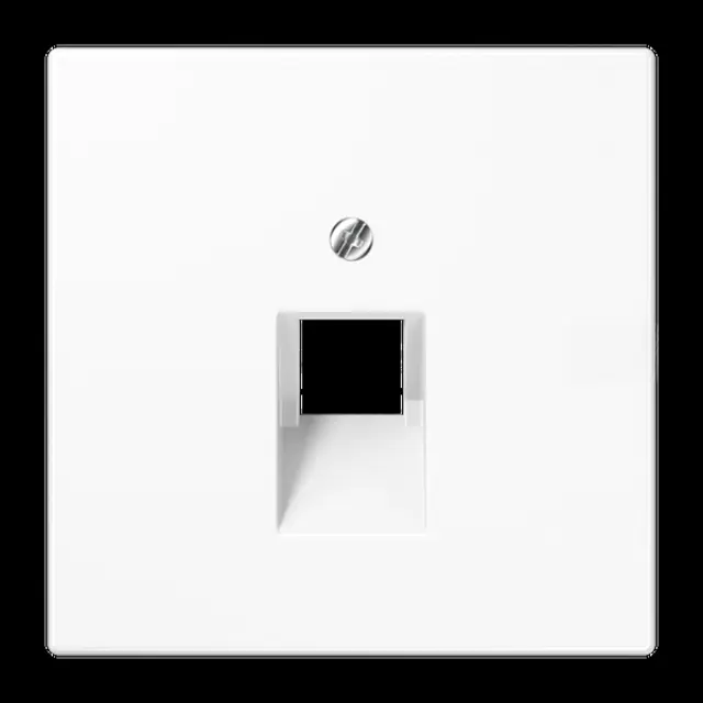 Centre pl.f.1-gang mod. jack sockets LS969-1UAWW