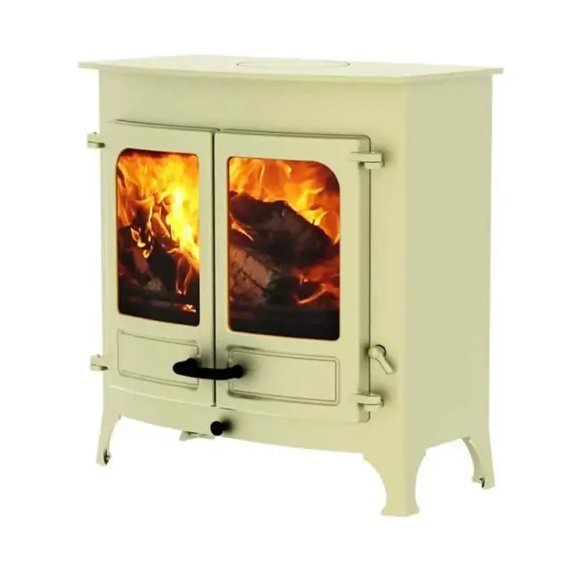 Charnwood Island III Blu Σόμπα Ξύλου - Almond - Standard Legs