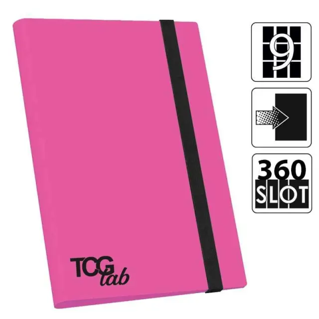 TcgLab 9-Pocket Binder (360 Cards) - Pink