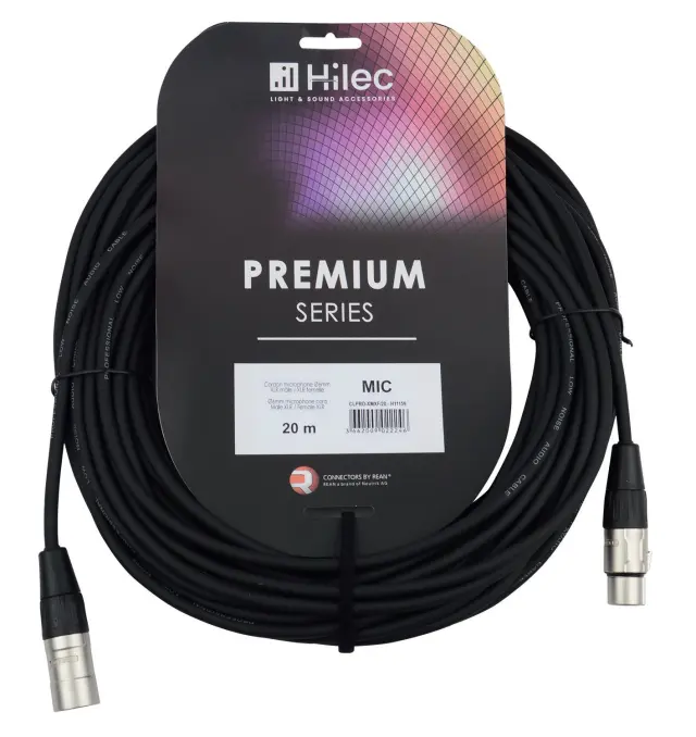 HILEC CLPRO-XMXF/20 ΚΑΛΩΔΙΟ ΜΙΚΡΟΦΩΝΟΥ ΜΗΚΟΥΣ 20m