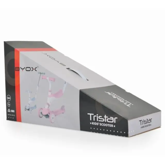 Byox Πατίνι Με Λαβή Γονέα Tristar Blue 3801005300013 3
