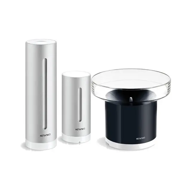 Netatmo Μετεωρολογικός Σταθμός & Βροχόμετρο (NBU-NWS-NRG-EU)