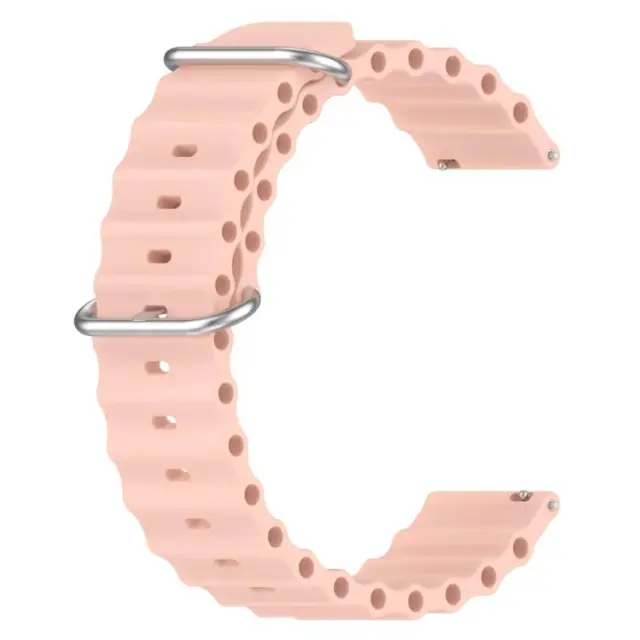 Ocean Style Λουράκι για Smartwatch 22mm-Vintage Rose OEM 2