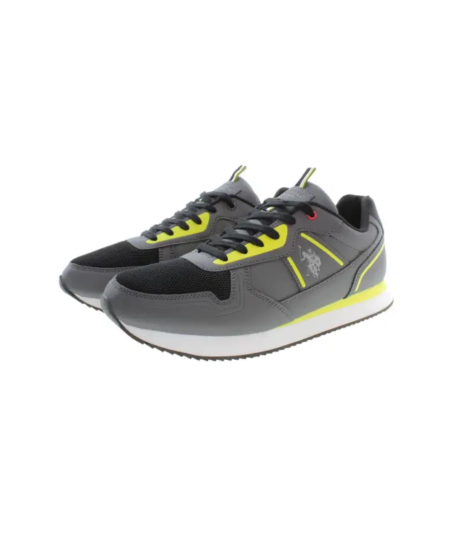 U.S. Polo Assn. - Ανδρικά Sneakers Nobil NOBIL004MBYM1-GR Γκρι - 44 3