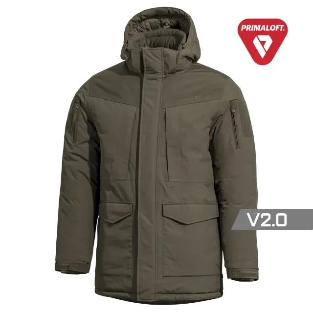 Pentagon H.C.P. Primaloft® V2.0 Parka-Παρκά Αδιάβροχο & Αντιανεμικό - 17-Cinder Grey-Σκούρο Γκρι 2