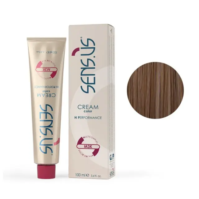Sensus M3K Permanent Hair Color 6.04 Natural Copper Dark Blonde 100ml - (μόνιμη βαφή φυσικό χάλκινο σκούρο ξανθό)