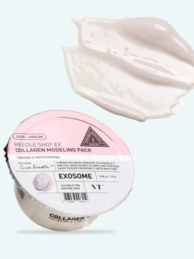 VT Cosmetics Reedle Shot Ex Collagen Modeling Pack Μάσκα Μοντελοποίησης για Σύσφιξη & Ενυδάτωση, 25g 2