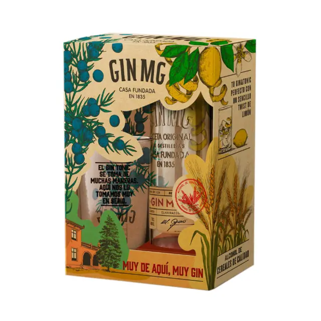 GINMG GIFT PACK (+1 GLASS) 700ml