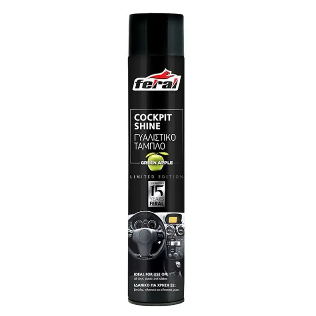 Feral Γυαλιστικό Ταμπλό Green Apple 750ml - Cockpit Shine 38055