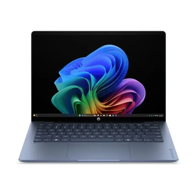 HP OmniBook 5 14" 2K OLED Ryzen AI 5 330/16GB/512GB SSD/W11 Home US-Layout (D9MP9EA)