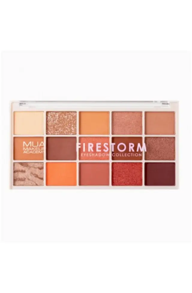 MUA FIRESTORM 15 SHADE EYE PALETTE 12g
