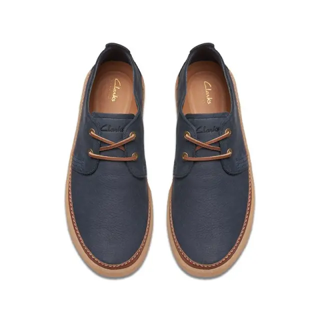 Clarks Clarkwood Low Navy Navy Nubuck - 45