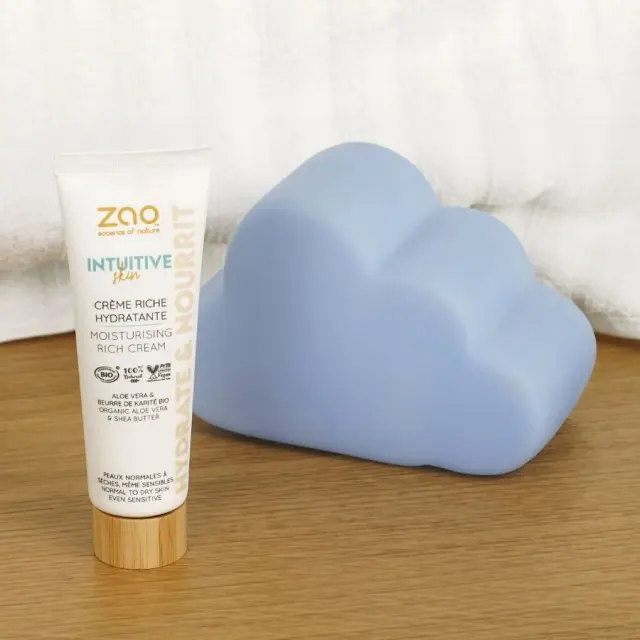 Zao Organic Skin Intuitive Moisturising Rich Cream – Βιολογική, Πλούσια ενυδατική κρέμα προσώπου για ξηρό & ευαίσθητο δέρμα 3