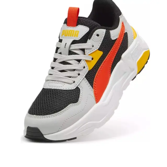 Puma Trinity Lite Jr (391443-13) - Μαύρο-Γκρί 3