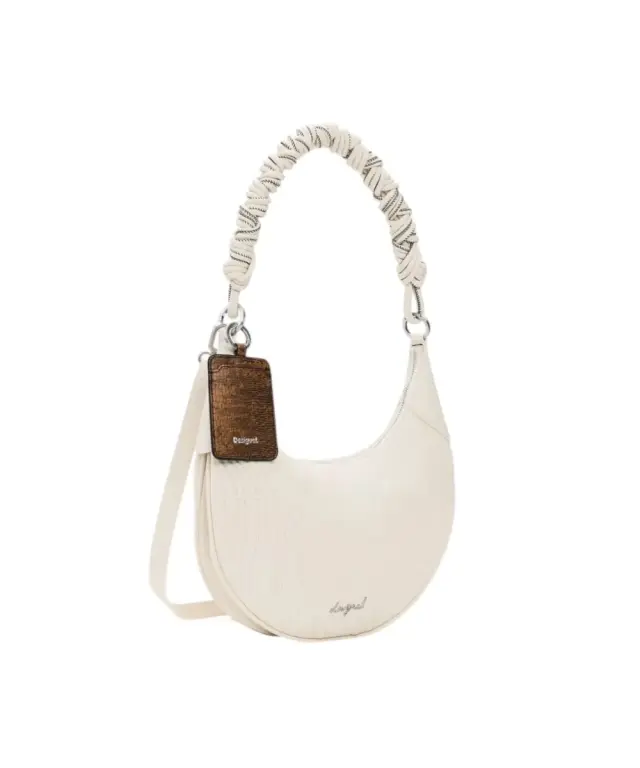 Desigual - Γυναικεία Τσάντα 'Ωμου Helium Calgary 26SAXPBD-1008 Λευκό 3