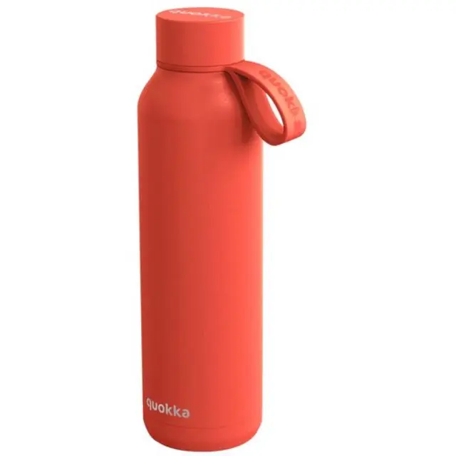 Quokka Solid Μπουκάλι Θερμός Ανοξείδωτο 630ml Orange -40177