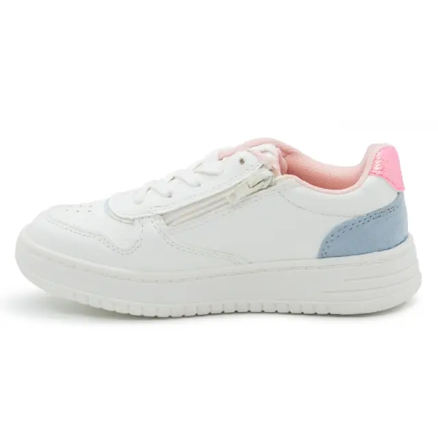 Sneakers SPROX Λευκό με φερμουάρ και κορδόνια - 33 3