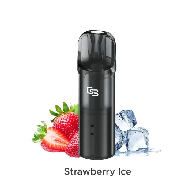 Geek Bar Elite 20mg 2ml Prefilled Δεξαμενή 1τεμ Strawberry Ice