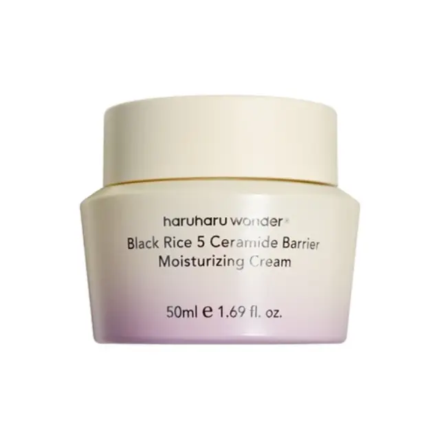 Haruharu Wonder Black Rice 5 Ceramide Barrier Moisturizing Cream - Ενυδατική Κρέμα με Μαύρο Ρύζι + 5 Κεραμίδια 50 ml