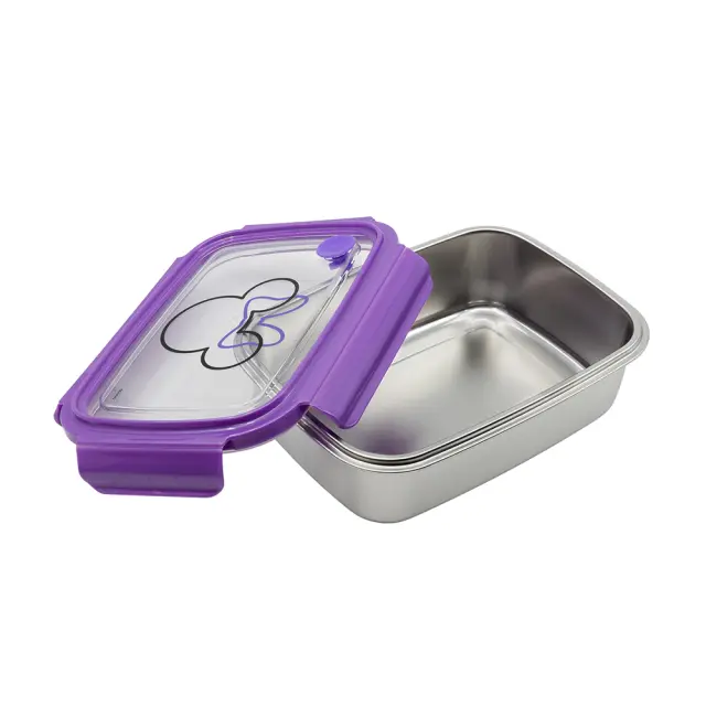 Aνοξείδωτο μεγάλο φαγητοδοχείο 1020ml Minnie Mouse - Stor - ST01040 3