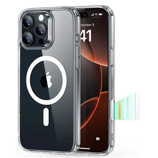 ESR - Classic Hybrid HaloLock - iPhone 16 Pro Max (Camera Control) - Clear