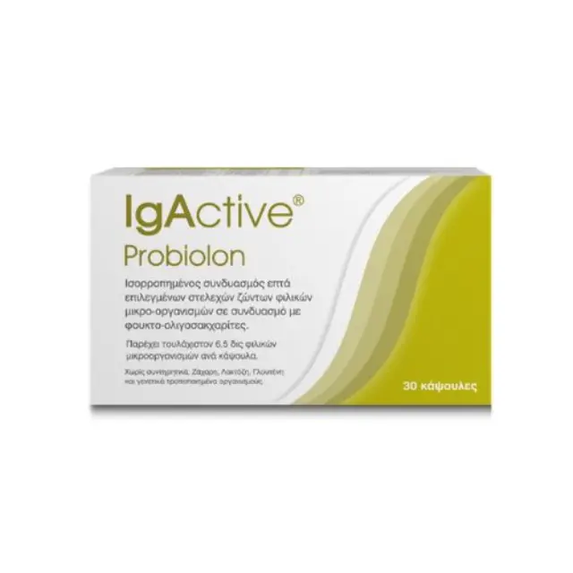 Igactive® Probiolon Για τη βέλτιστη λειτουργία του εντέρου, 10 κάψουλες