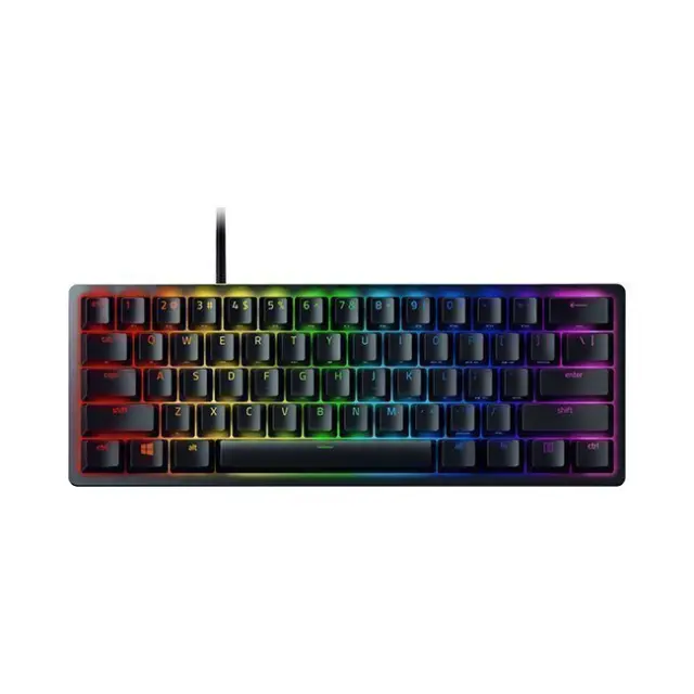 Razer Gaming Keyboard Huntsman Mini Purple Switch US Black (RZ03-03390100-R3M1)