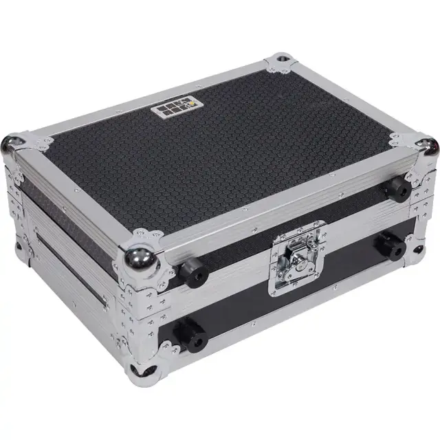 WALKASSE WM-12MPLUSGL Flight Case Multi formato CDJ/MIXER 12" PLUS Silver. 2