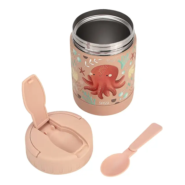 Sassi Ανοξείδωτος Θερμός Φαγητού 350ml Slurpy The Octopus 2