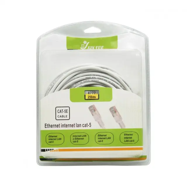 ΚΑΛΩΔΙΟ ETHERNET CAT-5E 20m TY-8777