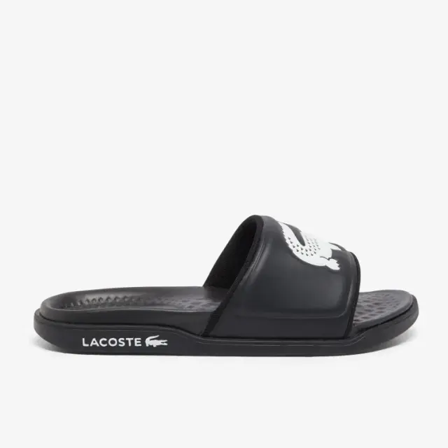 Ανδρικές Παντόφλες Slide Lacoste 749CMA0038312 Μαύρες Μαύρο - 40,5