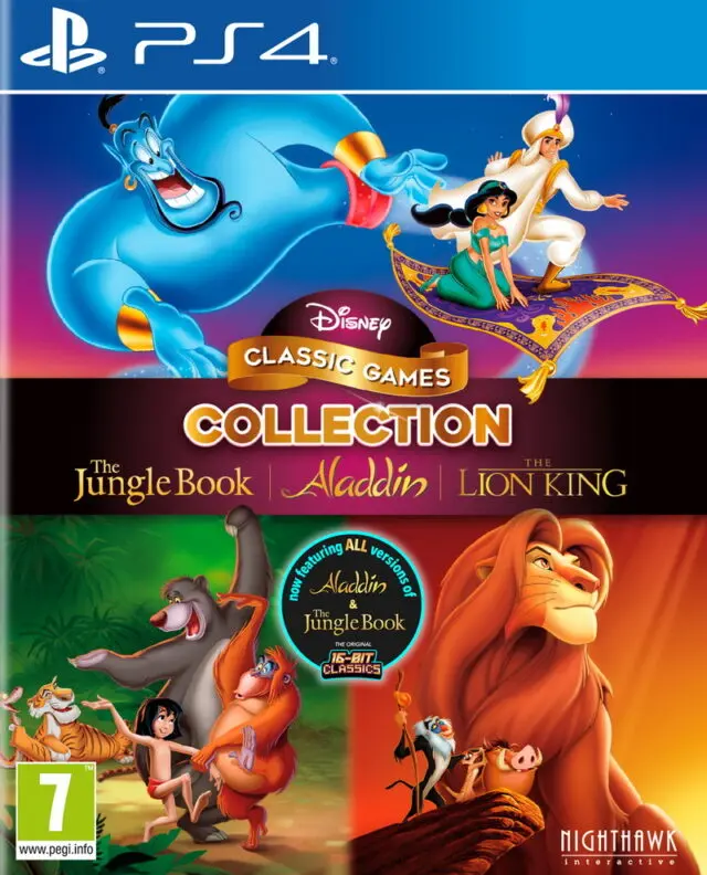 PS4 Disney Classic Games Collection The Jungle Book Aladdin and The Lion King
