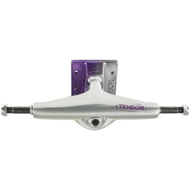 Tensor Stencil Mirror Aluminum Skateboard Trucks - Purple Fade Μωβ 3