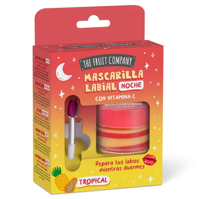 The Fruit Company Overnight Lip Mask with Vitamin C - Tropical