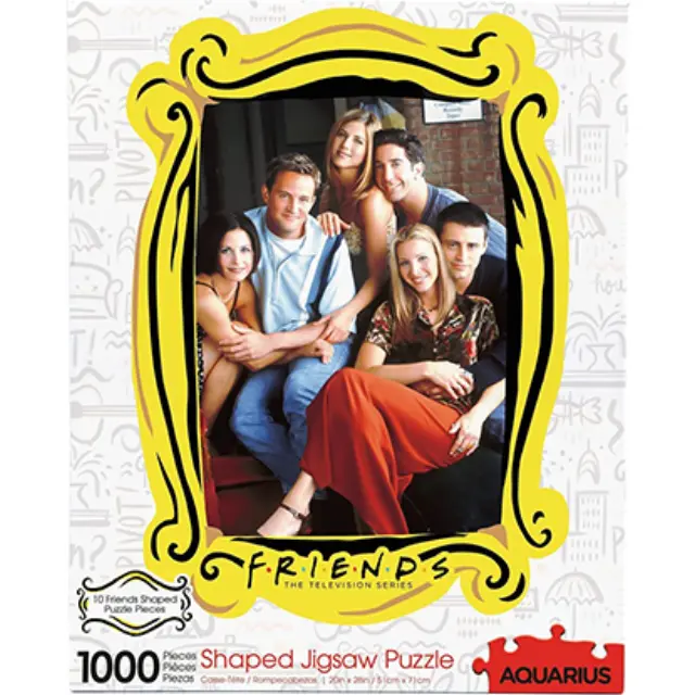 Aquarius Παζλ Friends Group diecut Puzzle 1000P (GE65401)
