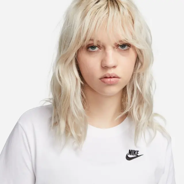 Nike Sportswear Club Essentials T-Shirt (DX7902-100) - Λευκό 3