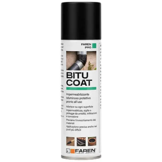 ΑΣΦΑΛΤΙΚΟ-ΣΤΕΓΑΝΩΤΙΚΟ ΣΠΡΕΫ FAREN BITUCOAT 500ML 932500R01