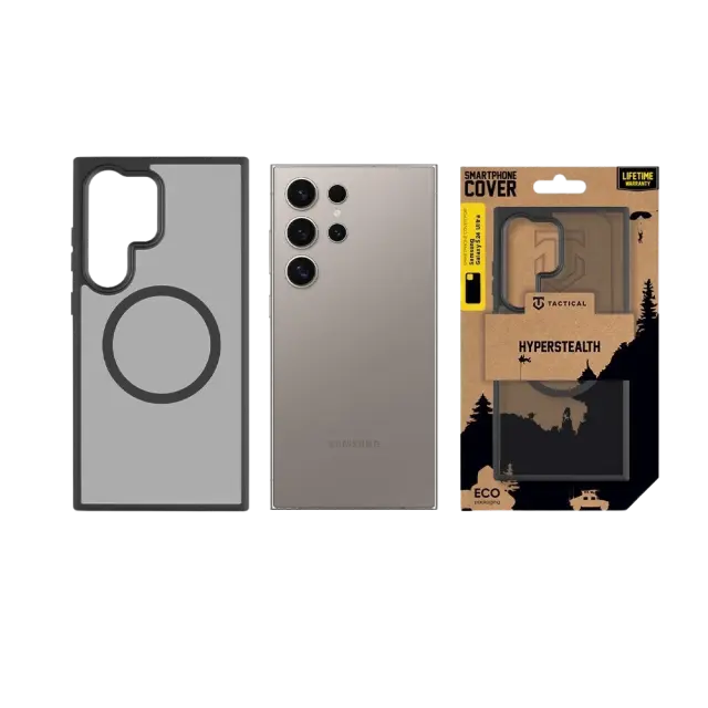 Tactical MagForce Hyperstealth Cover for Samsung Galaxy S24 Ultra Asphalt 3
