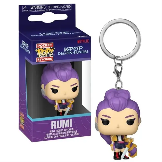 Φιγούρα μπρελόκ Funko Pocket Pop!: K-Pop Demon Hunters - Rumi Keychain