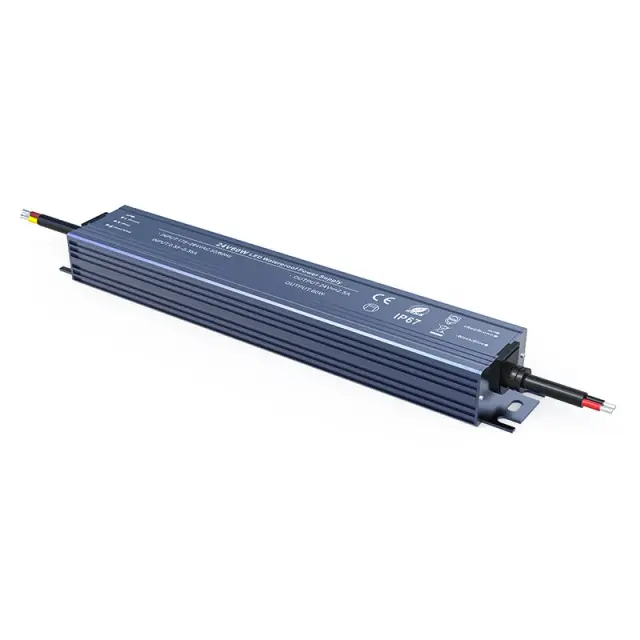 LED CV ΜΕΤΑΛΛΙΚΟ DRIVER 60W 230V AC- 12V DC 5A IP67 5YRS / W60CV12N