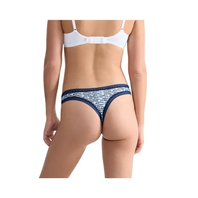 Sloggi Γυναικείο String GO Crush String - Τριπλό Πακέτο, Χρώμα Πολύχρωμο-Μπλε-Γαλάζιο - XL 3