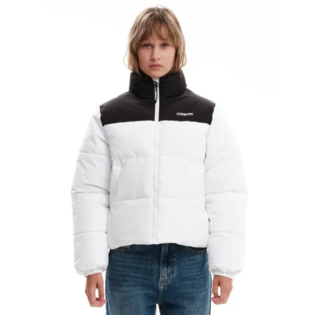 Emerson Puffer Jacket (232.EW10.74-Black-White) - Λευκό-Μαύρο - XL