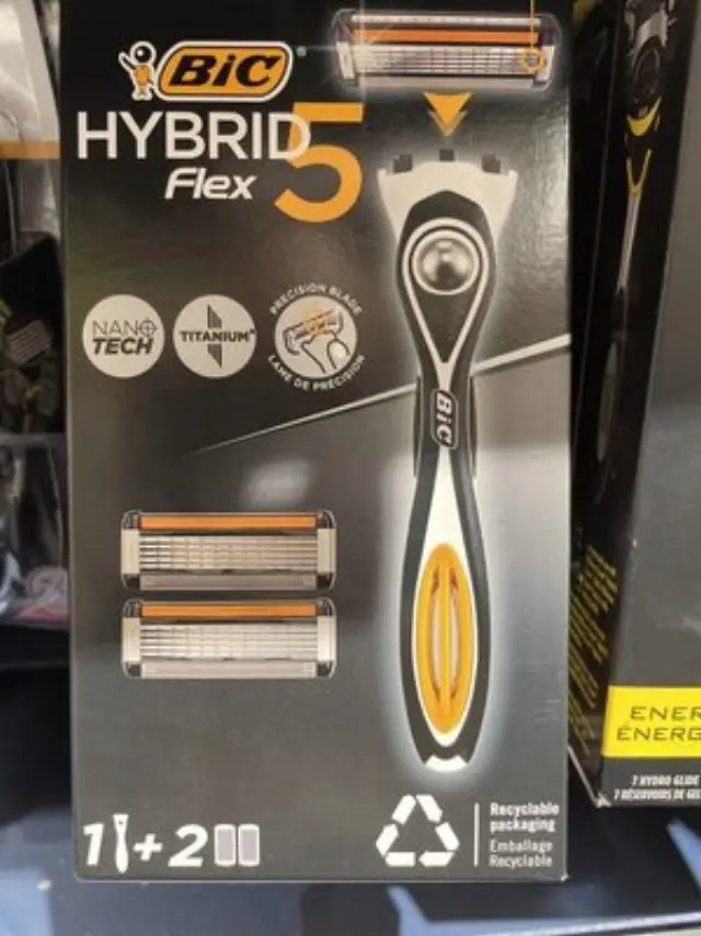 Bic ΞυριStickή Μηχανή Αντρική & Ανταλλακτικά Hybrid Flex 5