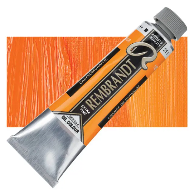 Λάδι Talens Rembrandt - 211 Cadmium Orange - 40ml