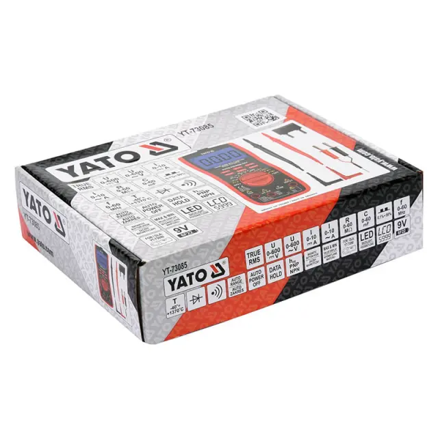 Yato Ψηφιακό Πολύμετρο YT-73085 3